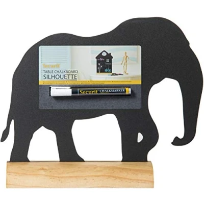 Imagen de SECURIT FBT Elephant Pizarra (25 x 33 cm), diseño de Elefante