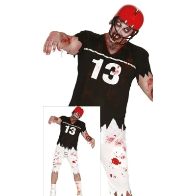 Imagen de Disfraz de Quarterback Zombie para Hombre L