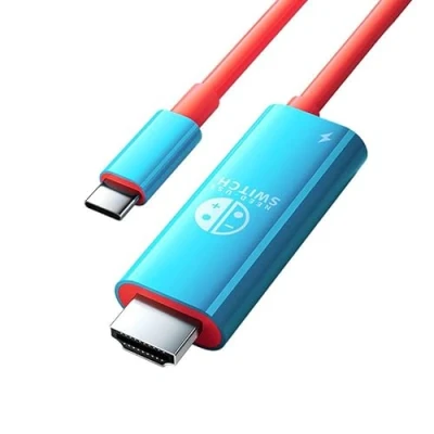 Imagen de RREAKA Switch Dock for Nintendo OLED, 2 in 1 TV Adapter with 4K HDMI Cable, Type C 100W Charging, Portable Docking Station Travel, Samsung Dex S23, MacBook