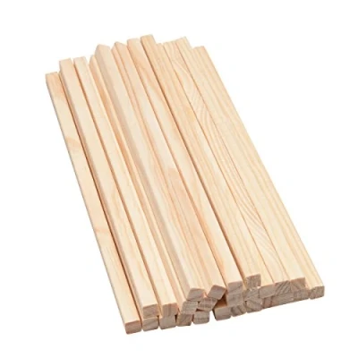 Imagen de Mendi 25 Palos Cuadrados de Madera cm x 8 mm