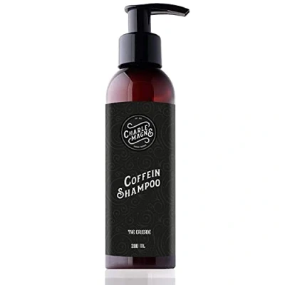 Imagen de Charlemagne champú de cafeína para hombres contra la caída del cabello fortalecer los folículos pilosos y promover el crecimiento cuidado 200 ml