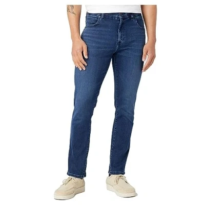 Imagen de Wrangler Larston, Vaqueros para Hombre, Azul (Apollo), 36W / 30L