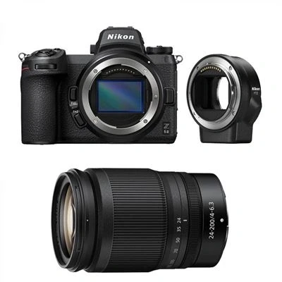 Imagen de Nikon Z 6ii + Nikkor 24 200mm F4 6.3 Vr Ftz Mount Adapter