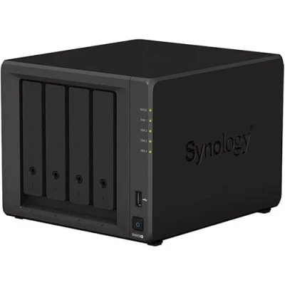 Imagen de Synology DS923+ 4 Bay Diskstation NAS (AMD Ryzen™ Threads R1600 Dual Core GB RAM 2 x RJ 45 1GbE puerto LAN), paquete de 16 TB con discos duros la serie Plus (HAT3300 4T)
