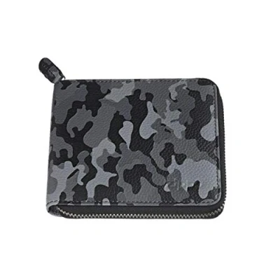 Imagen de Zippo Leather Zipper Wallet Monedero 12 Centimeters Gris (Grey Camouflage)