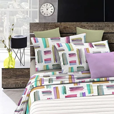 Imagen de Fantasy sàbana de Cama fantasía en Microfibra Impresa, multicolor, doble