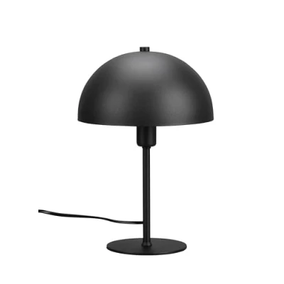 Imagen de Trio Lámpara de mesa Nola 506200132, metal negro mate/dorado, excl. 1x E14
