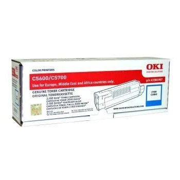 Imagen de Tóner Cian Oki C5600/5600dn/n/5700/5700dn/n (2000 Pag) 43381907