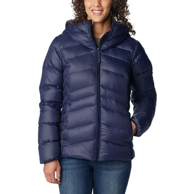 Imagen de Columbia Autumn Park Down Hooded Jacket Chaqueta, Mujer, Oscuro Nocturnal, S