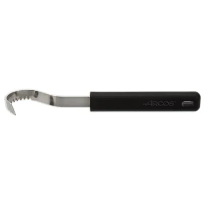 Imagen de Arcos Cortador mantequilla 3 pulgadas con Hoja Acero Inoxidable y mango polipropileno negro, Perfecto para crear hermosos rizos mantequilla, Gadgets profesionales