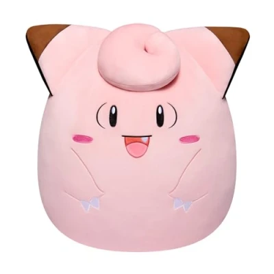 Imagen de Pokémon Bandai Peluche de (50 cm), diseño Melofeo (Clefairy), Gran Ultra Suave, con Licencia Oficial Gigante JWS00048