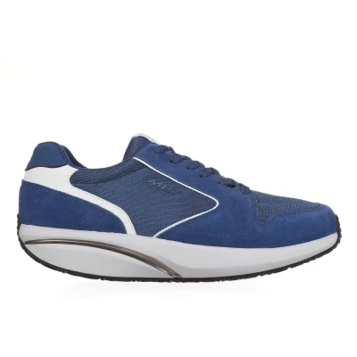 Imagen de MBT 1997 Classic II Zapatillas Casual para Mujer Estilo Moderno. Deportivas Anatómicas y Cómodas. Calzado Fisiológico Confort Estabilidad con Suela Curva. Sneakers Cordón. Color Azul