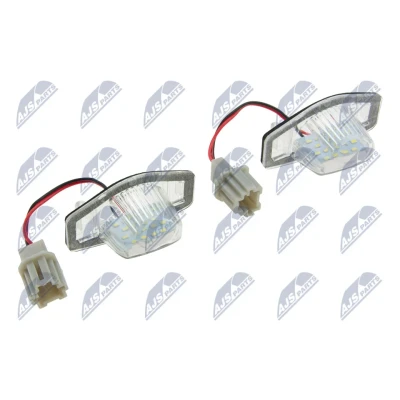 Imagen de NTY ELP HD 000 Luz Matricula W5W ambos lados HONDA: Jazz 2