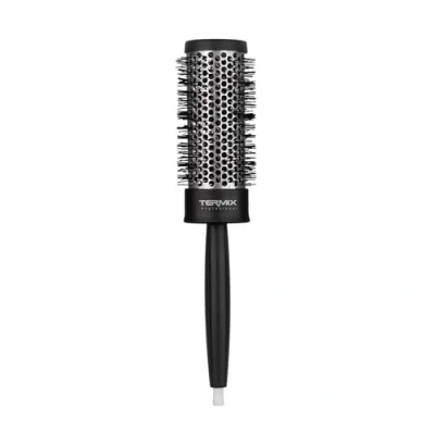 Imagen de Termix Profesional Ø37 Cepillo de pelo térmico redondo más emblemático Termix, con tubo aluminio para retener el calor y reducir tiempo secado, Negro
