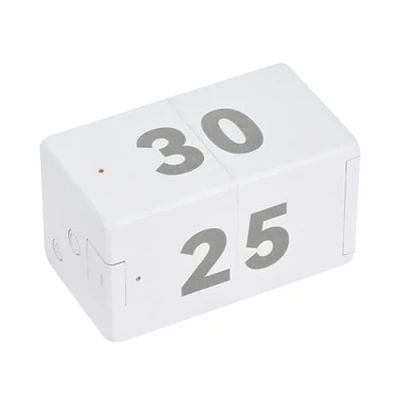 Imagen de temporizador Pomodoro, de cubo Flip, preestablecido 1/2/3/5/10/15/20/25/30/55 Min, estudio sensible gravedad, para trabajar, estudiar, hacer ejercicio, cocinar