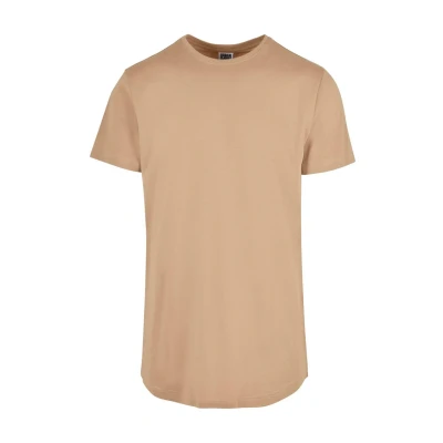 Imagen de Urban Classics Shaped LONG Camiseta básica, Hombre, Talla: Large, Unionbeige