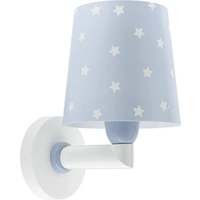 Imagen de Dalber Lámpara Aplique Infantil De Pared Star Light Estrellas Azul, 82219T, E27