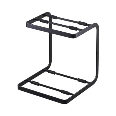 Imagen de YAMAZAKI 5155 TOWER Soporte para ollas, negro, Acero, minimalista, 20.5 x 21 22.5 cm