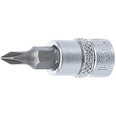 Imagen de BGS 2504 Punta de vaso entrada 6,3 mm (1/4&quot;) cruz PH0