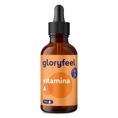 Imagen de Vitamina A en gotas 50ml 5000 UI por 3 de alta dosificación 1700 Auténtico éster (palmitato retinilo) aceite MCT Biodisponible, sin aditivos y 100% vegano