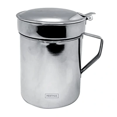 Imagen de Nerthus FIH 832 Grasera 900 ml, Acero Inoxidable