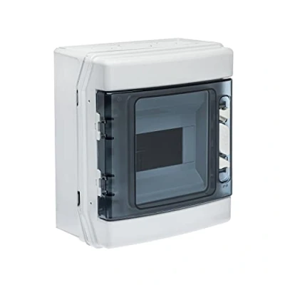 Imagen de IDE CDN6PT IP65 Cofret Estanco de Distribución Terminal, ABS, Precintable, Gris, 231mm x 202mm 113mm