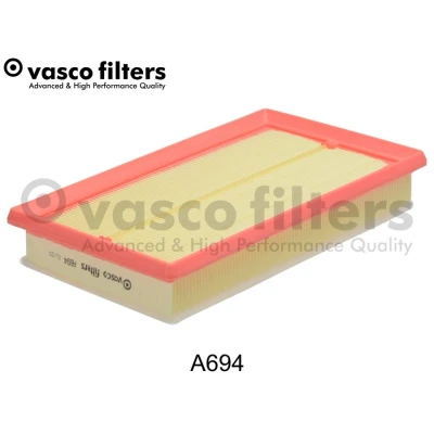 Imagen de DAVID VASCO A694 filtro de aire 47 154 267 rectangular Cartucho filtrante con previo FIAT: Tipo Hatchback, 500X, Familiar