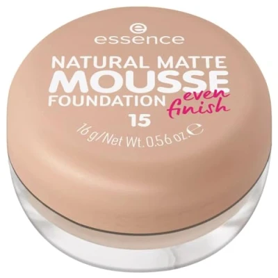 Imagen de ESSENCE NATURAL MATTE MOUSSE BASE DE MAQUILLAJE EN 15