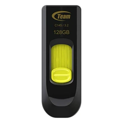 Imagen de Team Group C145 USB 3.0 Memoria Flash Drive Amarillo (128 GB)