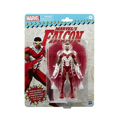 Imagen de Marvel Legends Series Figura de Falcon 15 cm En embalaje retro, con 3 accesorios