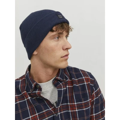 Imagen de Jack &amp; Jones Jacdna Beanie Gorro, Hombre, Talla: One Size, Navy blazer