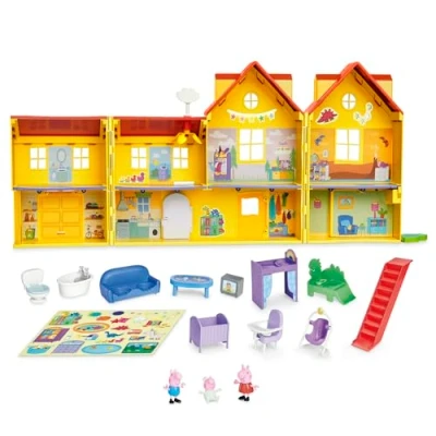 Imagen de Peppa Pig Pep PEPPAS Big Fold out House, Color (Hasbro 5010996308092)