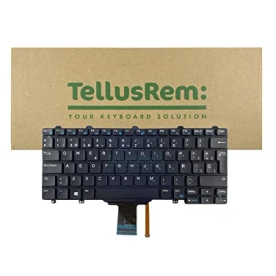 Imagen de Teclado de respuesto Español sin retroiluminación para DELL E7250 E5250 E5270 5250 7250