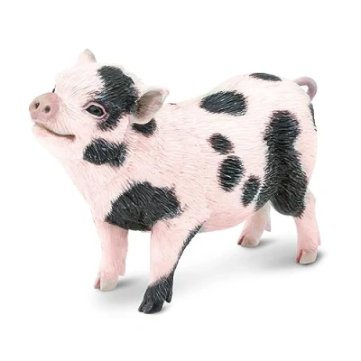 Imagen de Safari Ltd. 266029 Cerdo de Vientre Toob Incredible Creatures Pot Bellied Pig Miniatura (Multicolor)