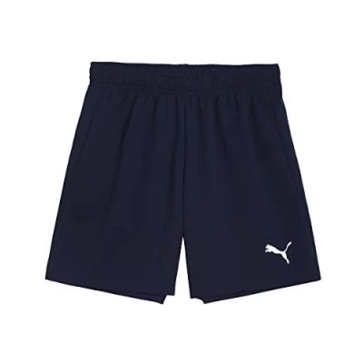 Imagen de Puma teamRISE Short Jr, Pantalón Corto Unisex Bebé, Multicolor (Electric Blue Lemonade/White), 128