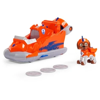 Imagen de Patrulla Canina Coche TRANSFORMABLE RESCUE KNIGHTS + Figura Zuma de 15 cm con 1 6063589 Juguetes Niños 3 Años