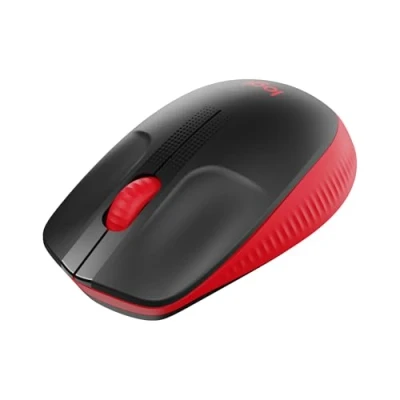 Imagen de Ratón inalámbrico Logitech M190, 3 botones, 1000 ppp, Nano receptor Logitech, 1x Pila AA, 18 meses, Rojo