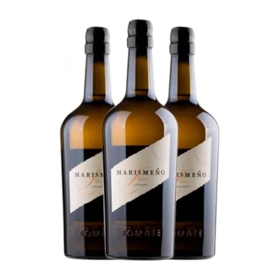Imagen de Sánchez Romate Fino Marismeños Palomino Jerez Xérès Sherry 75 cl Vino generoso (Caja de 3 Botellas cl)