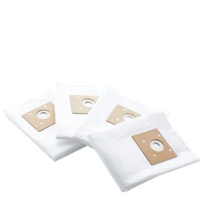 Imagen de Nilfisk 4 Bolsas de Polvo en Vellón para Aspiradoras Multi Fleece Dustbags Originales Accessorios Aspiradores Agua y 50 L (107417196)