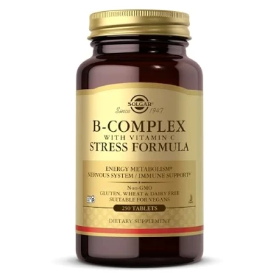 Imagen de Solgar Vitamina B Complex con C 250 Comprimidos