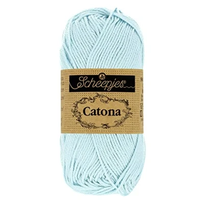 Imagen de Scheepjes Catona 509 Ovillo de lana (50 g), color azul