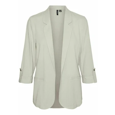 Imagen de VERO MODA Blazer Abrigo corto, Mujer, Talla: Medium, Silver lining