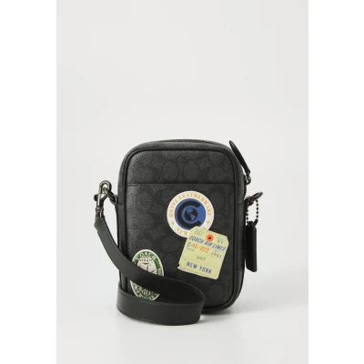 Imagen de Coach Hitch Crossbody IN Signature WITH Patches Bandolera, Hombre, Talla: One Size, Charcoal multi