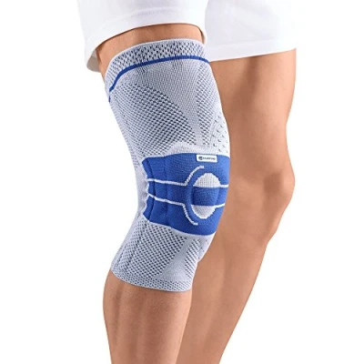 Imagen de Bauerfeind Vendaje de rodilla, GenuTrain A 3,titán,derecho, talla 1