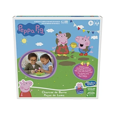 Imagen de Juego Peppa Pig Muddy Puddle Champion de Mesa para 1 2 Jugadores niños a Partir 3 años