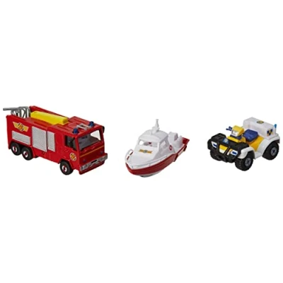 Imagen de DICKIE Toys 203099629401 Set de 3 vehículos Bomberos Juguete