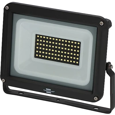 Imagen de Brennenstuhl Nuevo 2024 Foco, 5800 LM, 50 W, Foco JARO 7060 / luz 50W (proyector LED para Exteriores Montaje en Pared, 5800lm, de Aluminio, IP65), Black
