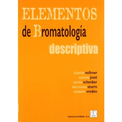 Imagen de Elementos de bromatología descriptiva (SIN COLECCION)