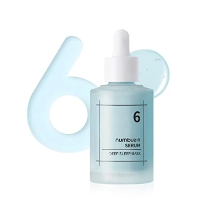 Imagen de numbuzin Suero de máscara para dormir profundo No.6, 1.69 fl.oz / 50ml Opaco, Piel seca, Hidratante, Resplandor agua, Elasticidad