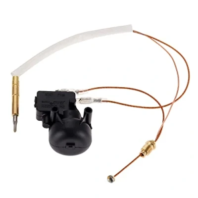 Imagen de Hicello Kit de seguridad calefacción gas aprobado por la CE y CSA para terrazas propano, termoacoplador control interruptor FD4 Dump